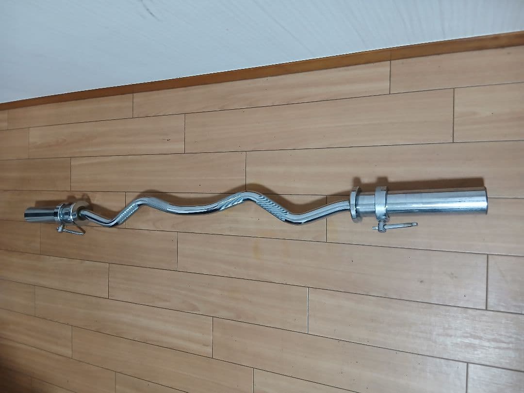 EZバーオリンピックアームカールバー Ｗバー 穴径50mm全長120cm