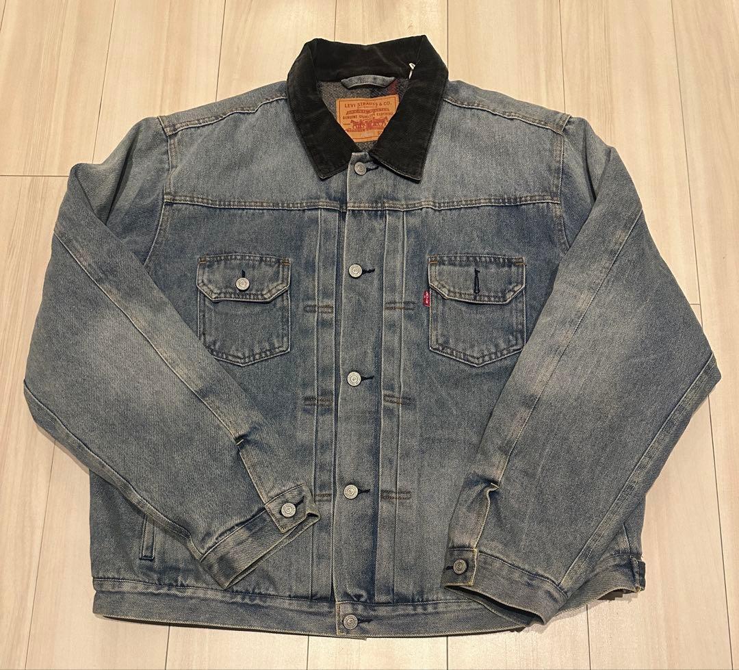 Stussy × LEVI'S Embossed Denim Jacket