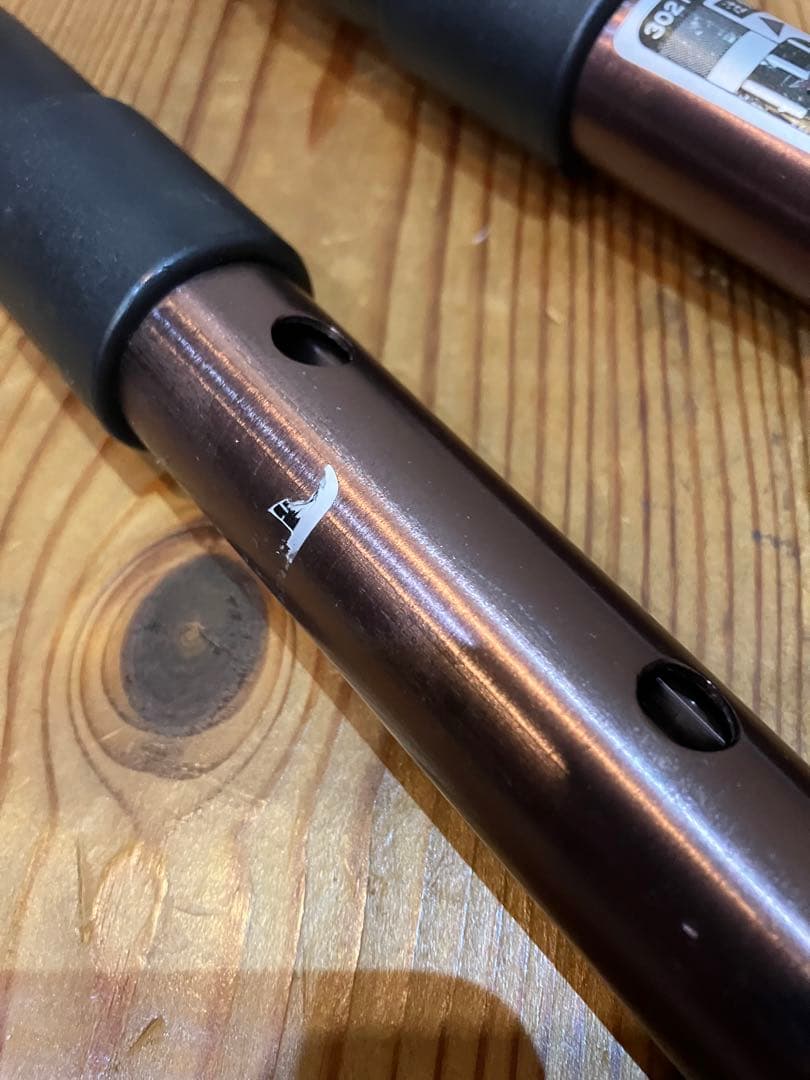 OGAWA TENT 3021 アルミスライドポール ブラウン 収納ケース付き