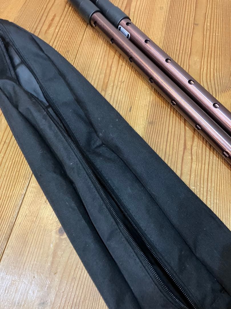 OGAWA TENT 3021 アルミスライドポール ブラウン 収納ケース付き