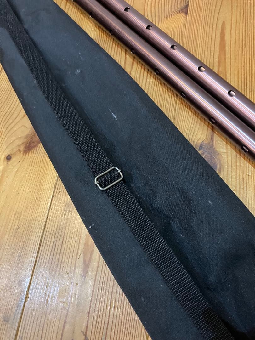 OGAWA TENT 3021 アルミスライドポール ブラウン 収納ケース付き