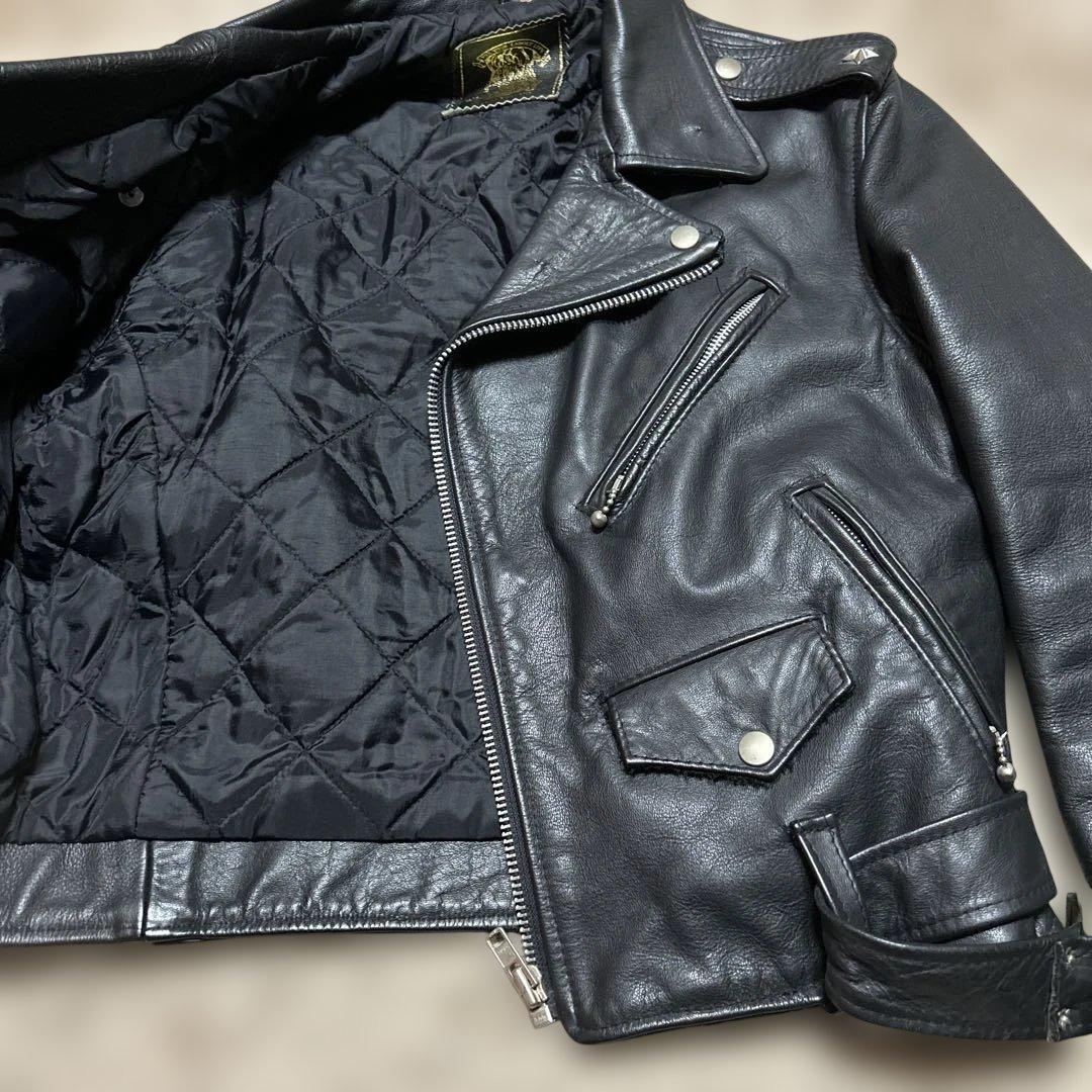 た*つ様 初期666レザーライダースシドモデル38ルイスレザーパンクDaniel