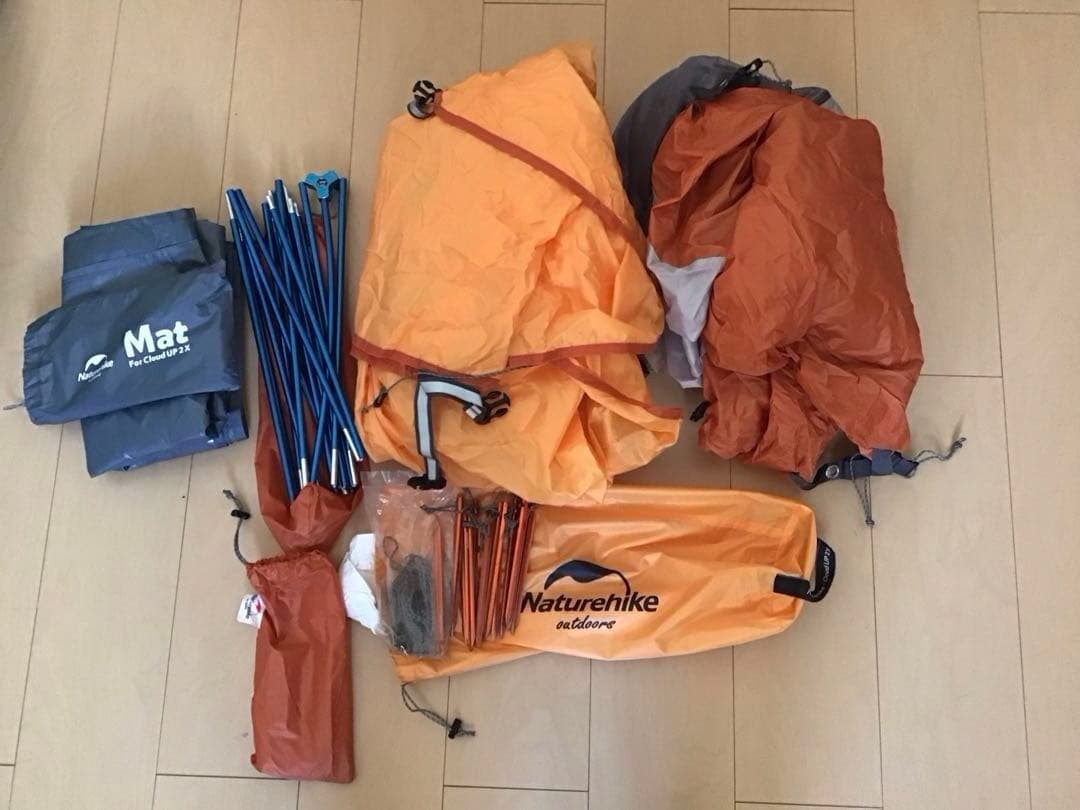 Naturehike Cloud-Up 2人用テント 中古