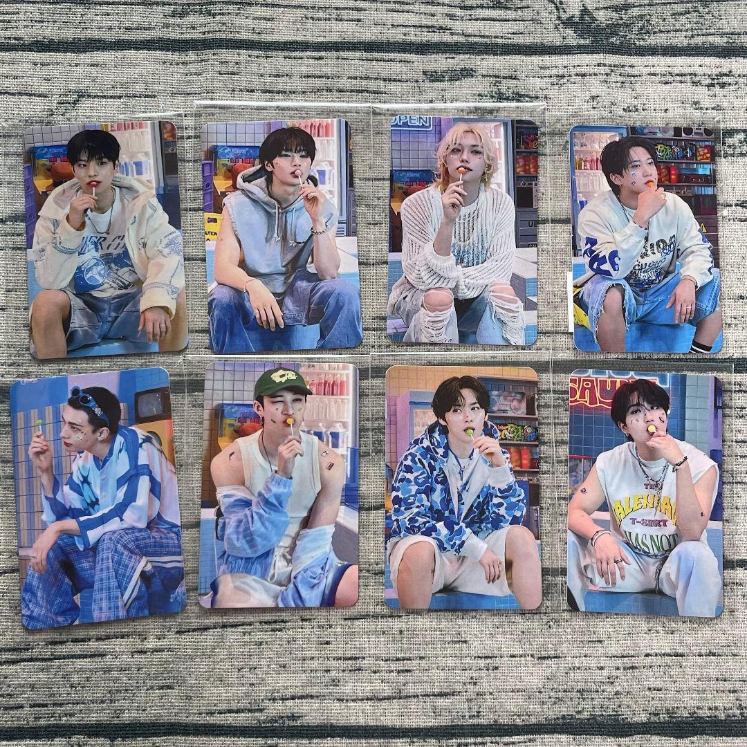 Straykids JAPANトレカ 8枚 JYP 特典ス 全員KARMA キズ