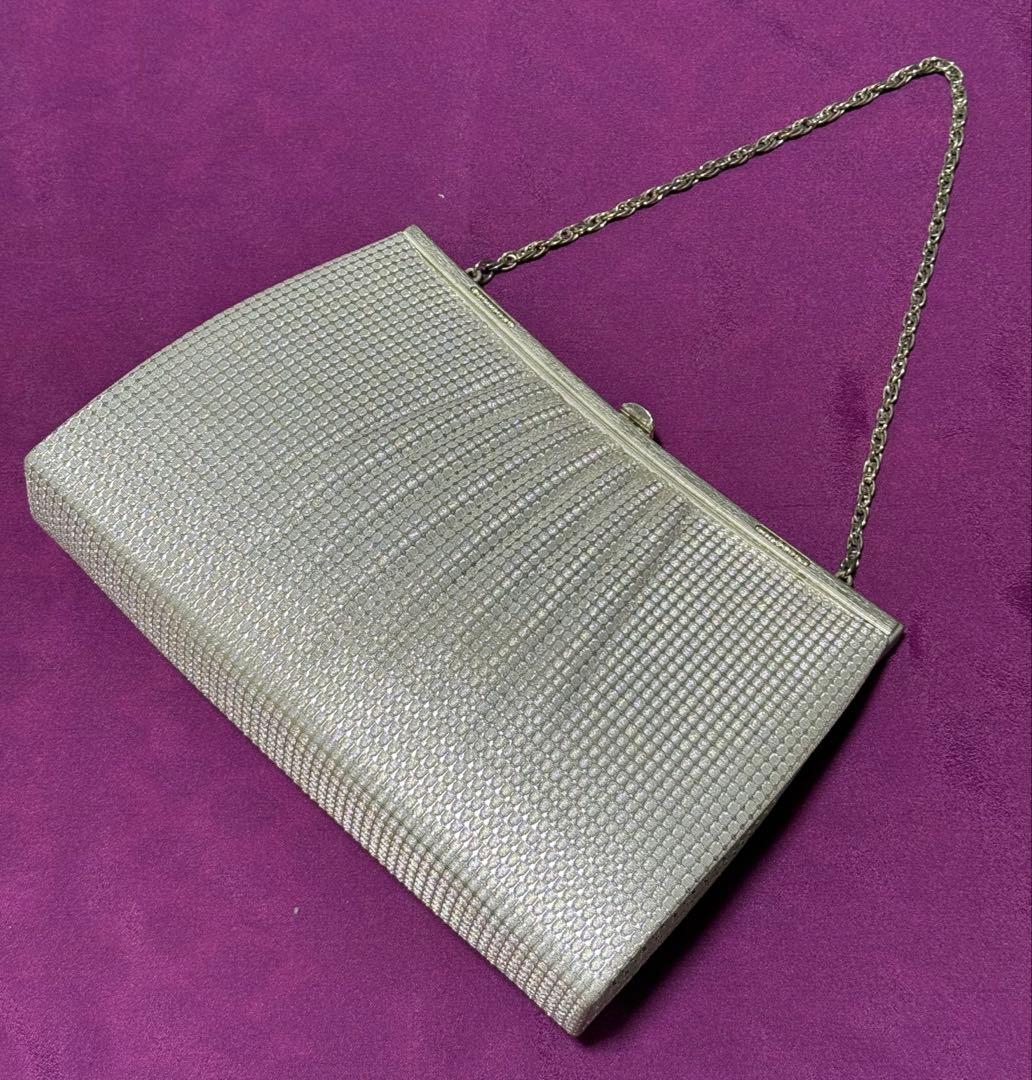 新品未使用品　和装小物　草履＆バッグ＆冠婚葬祭セット　シルバー系