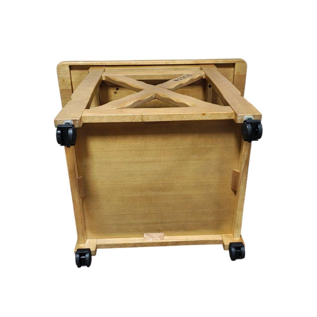 karimoku カリモク ルスティック キッチンワゴン サイドテーブル