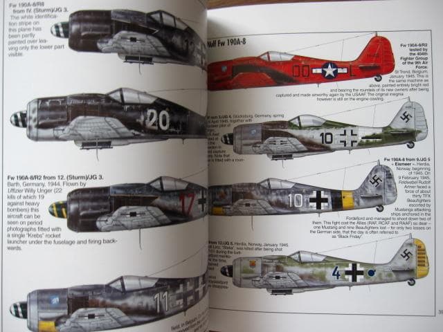 洋書 Focke Wulf FW 190: From 1940-1945