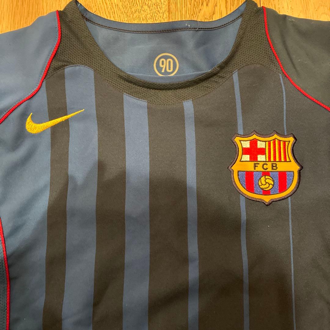NIKE バルセロナ　アウェイユニフォーム　04/05