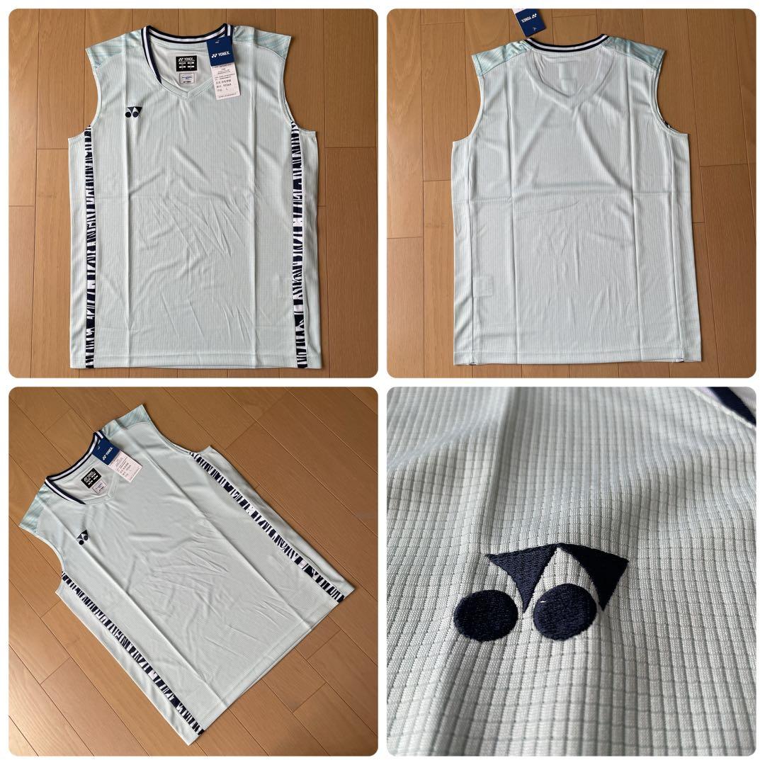ヨネックス　YONEX バドミントン日本代表ゲームウェア新品　Lミントグリーン