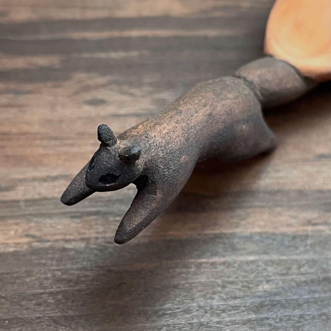 送料込 未使用/安彦年朗 動物さじ 万象匙 2020年製