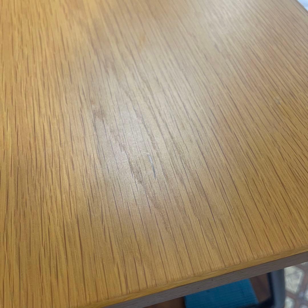 廃盤品　無印良品　ローテーブル　90㎝　オーク材
