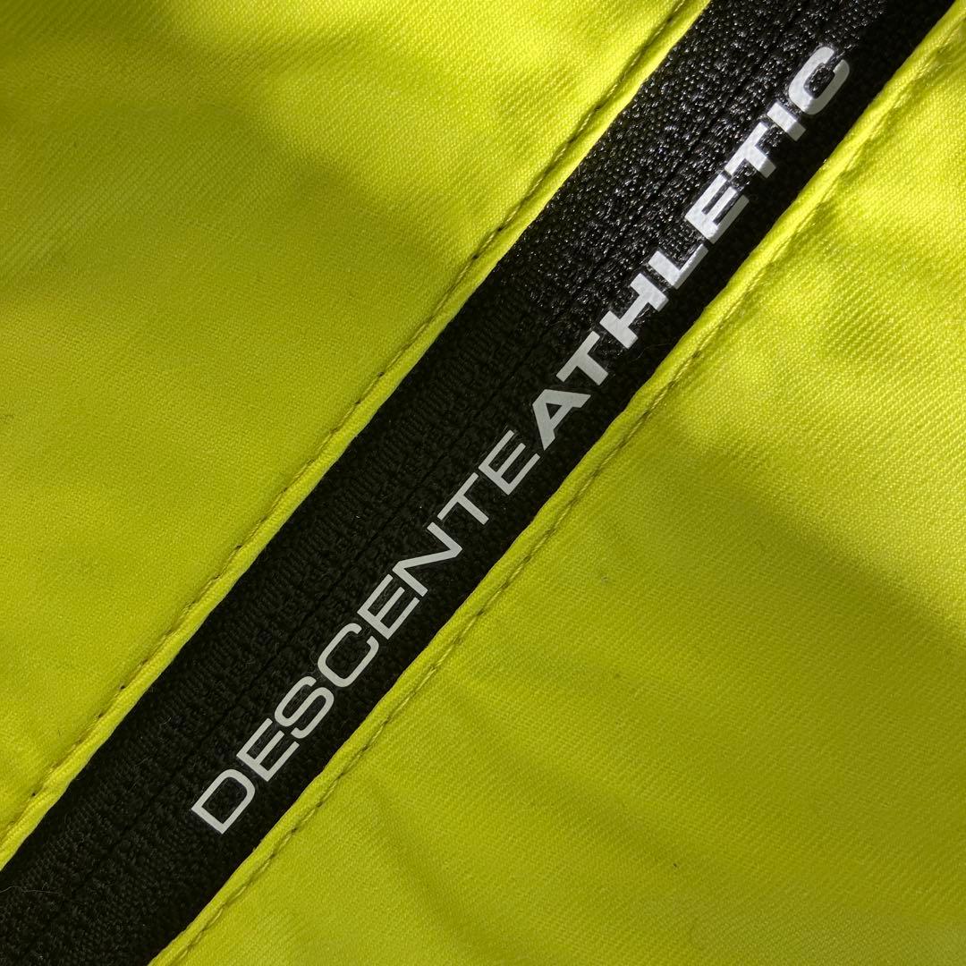 【美品】DESCENTE 蛍光イエロー スキーウェア上下