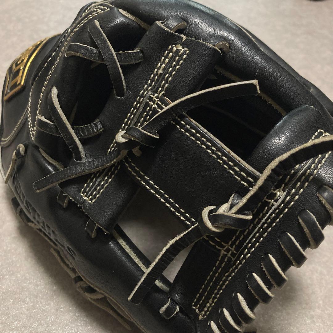 ご*う様 ZETT ネオステイタス 一般 大人用 軟式 内野 野球 グローブ グ