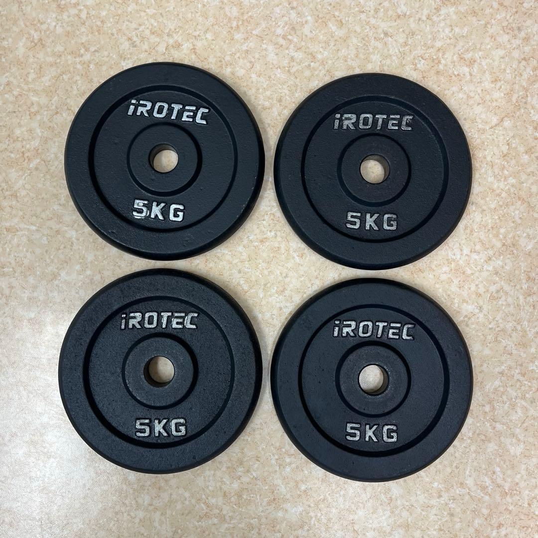 IROTEC アイアンプレート 5kg 4枚セット⑨