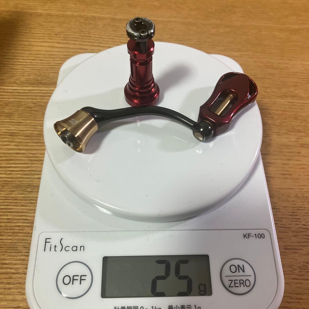 美品　SLP WORKS 45mm マシンカットハンドル　ザイオンノブ　スタンド