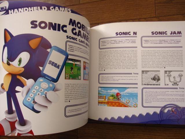 THE HISTORY OF SONIC THE HEDGEHOG　ハードカバー