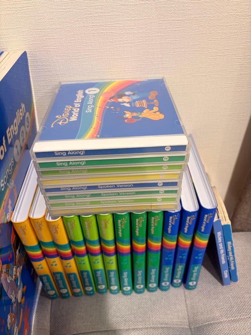 Disney World of English DVDセット 最新版　美品