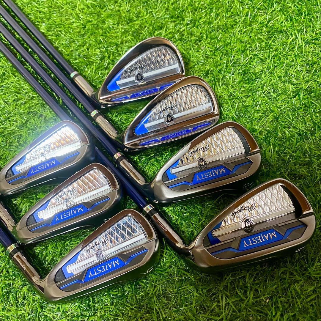 マジェスティ ロイヤル アイアンセット 7本 右 R 2023年 メンズ ゴルフ