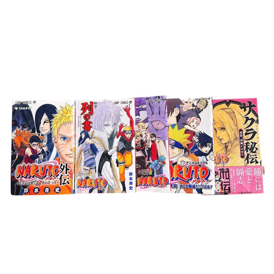 【コミック】NARUTO ナルト　全72巻+外伝　関連本4冊