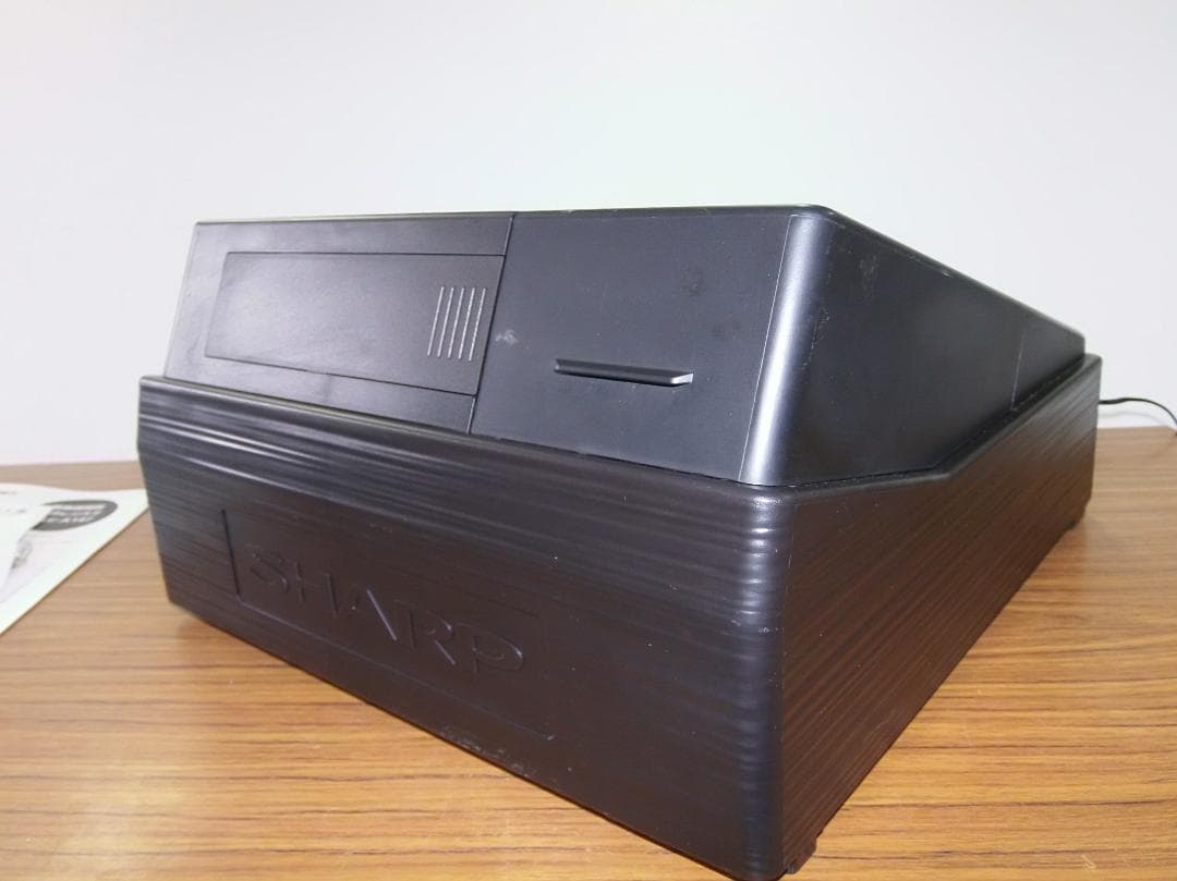 SHARP XE-A147-B ブラック 2021年製 レジスター　250422