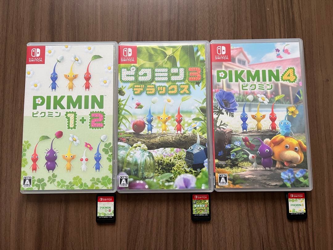 [Switch]ピクミン1+2, 3デラックス, 4 セット