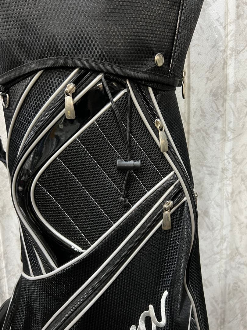 Riviera メッシュゴルフバッグ ブラック