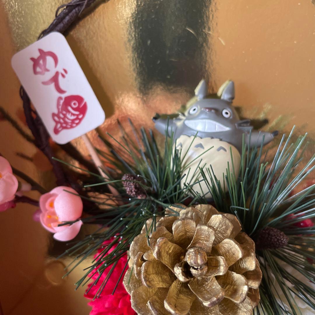 新品未使用　となりのトトロ　お正月リース　ジブリ　希少