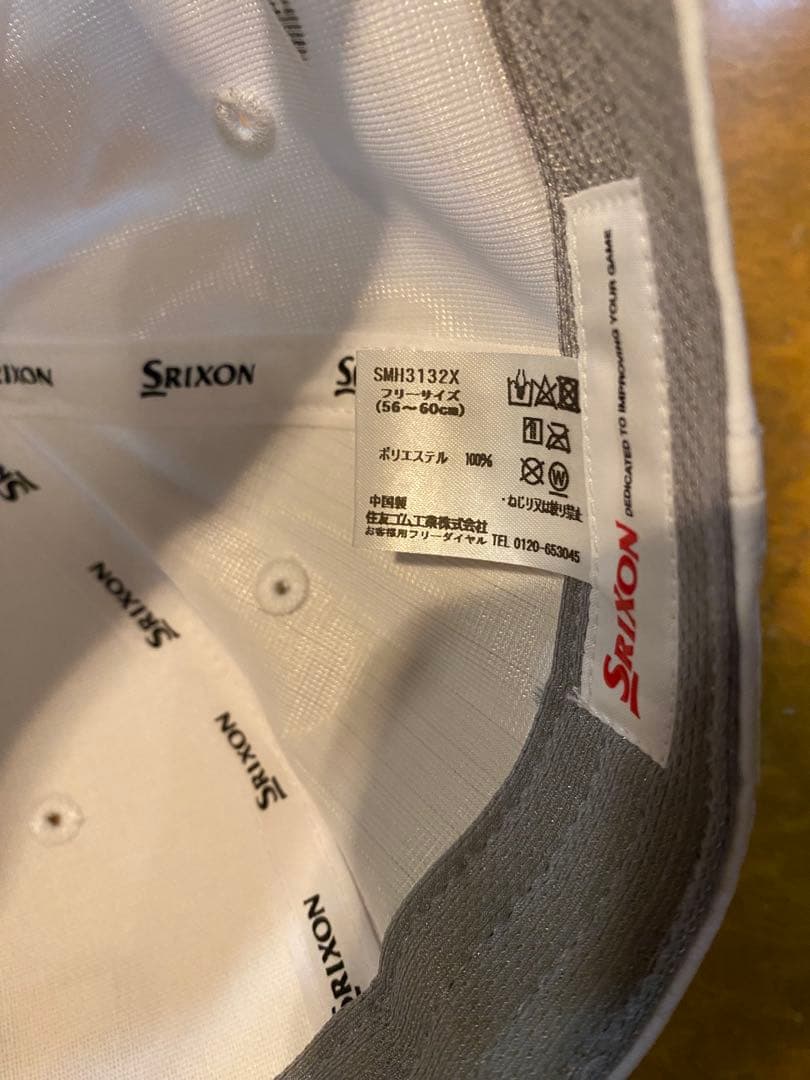 美品ダンロップ スリクソン ゴルフキャップ 7個セット