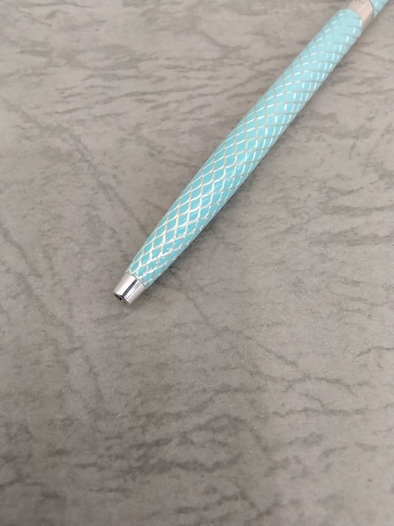 Tiffany & Co　シルバーツイストボールペン　替芯付き　　中古品