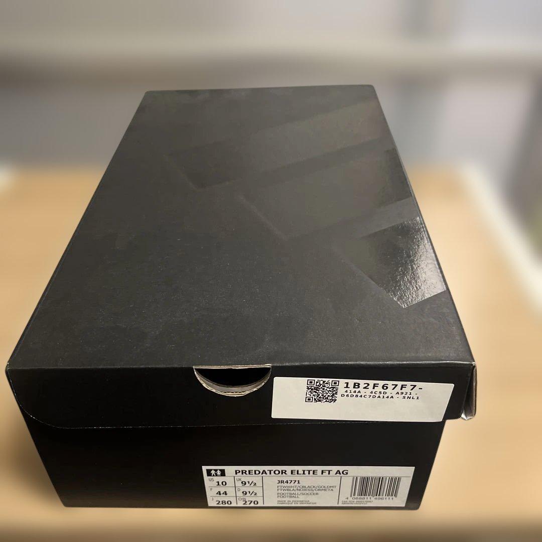 値下げ新品アディダス プレデターエリート FT AG 28センチ