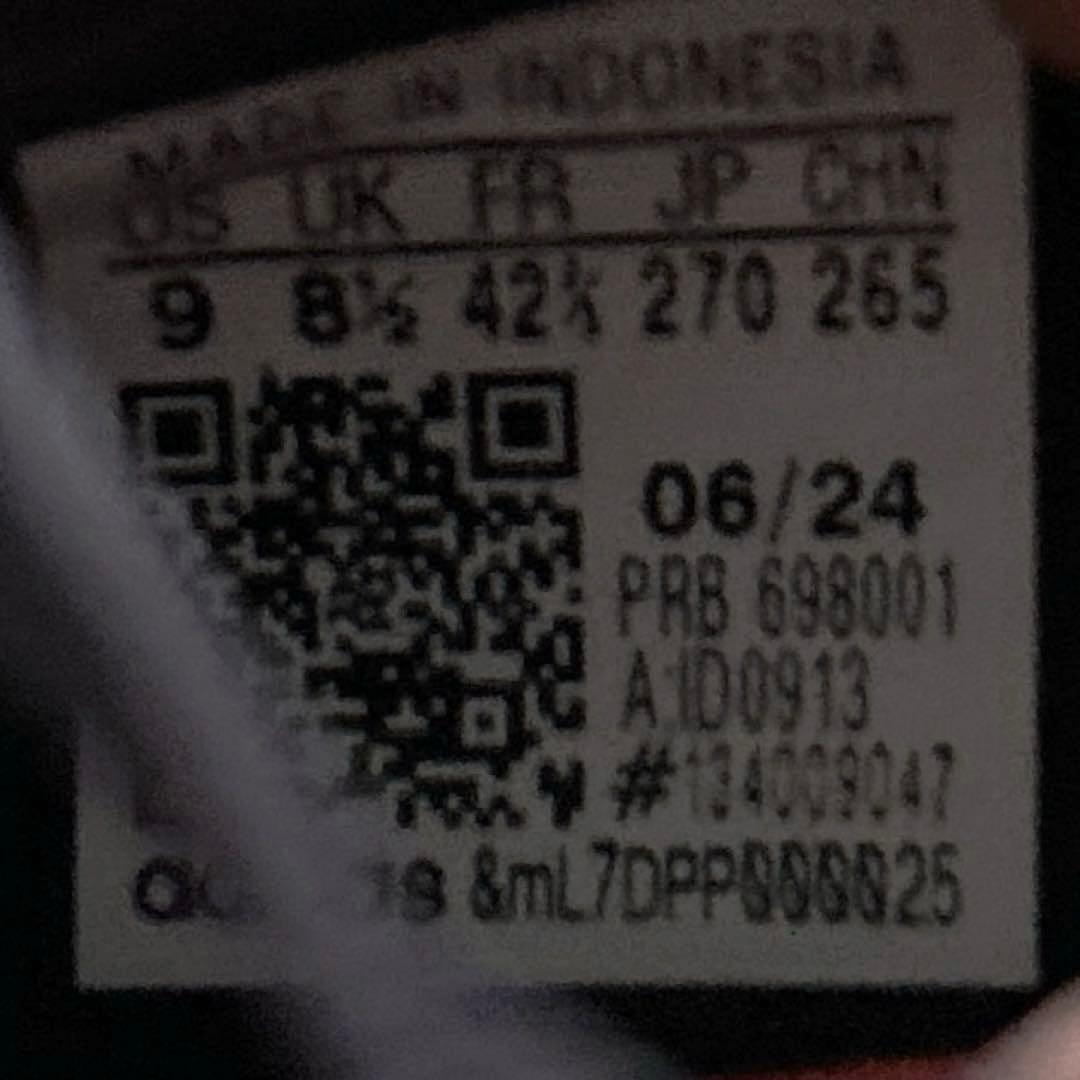 アディダス　プレデター エリート　SG スタッド取替式　27㎝　海外モデル