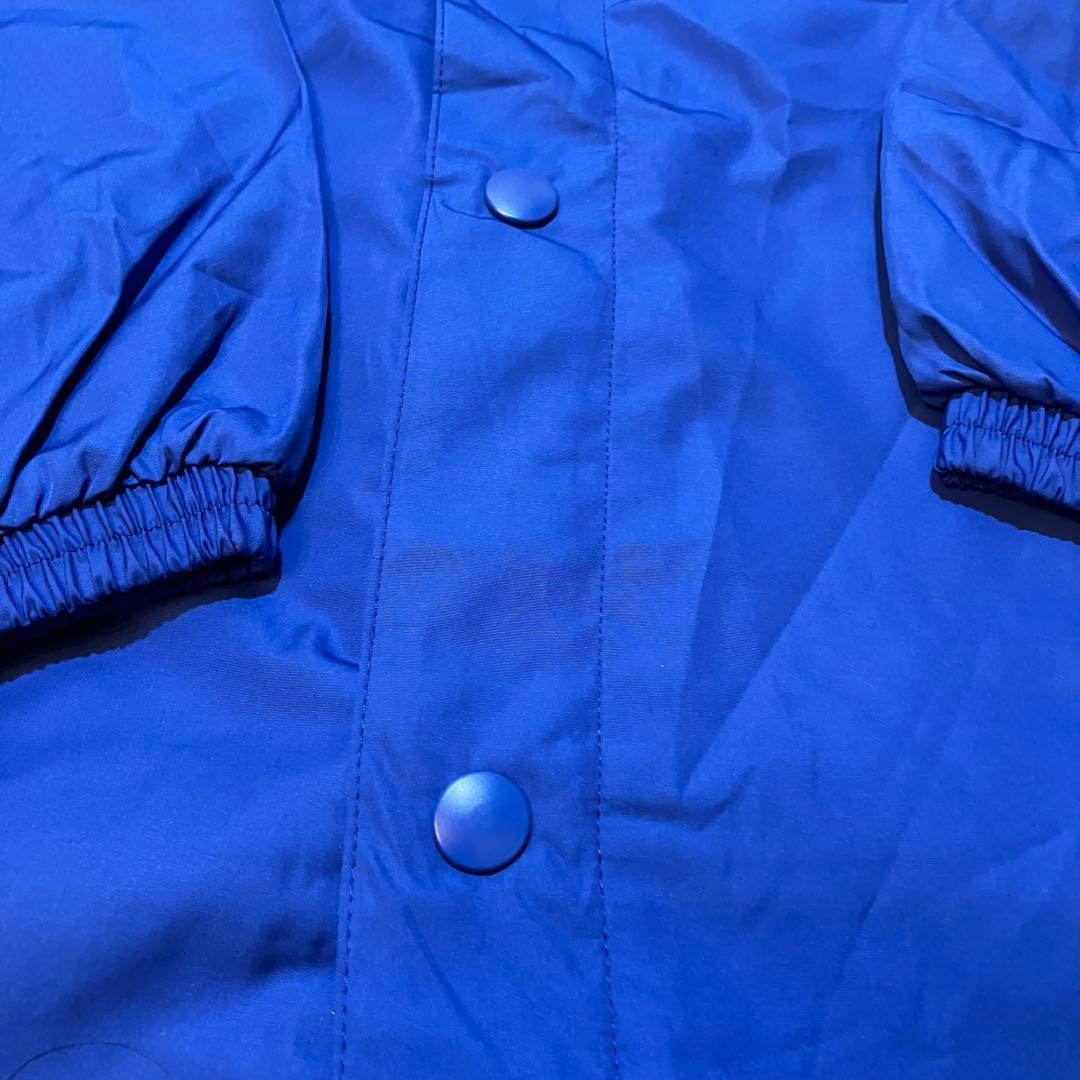 チャンピオンOサイズ青いナイロンウォームアップウェアセット(送料込み)