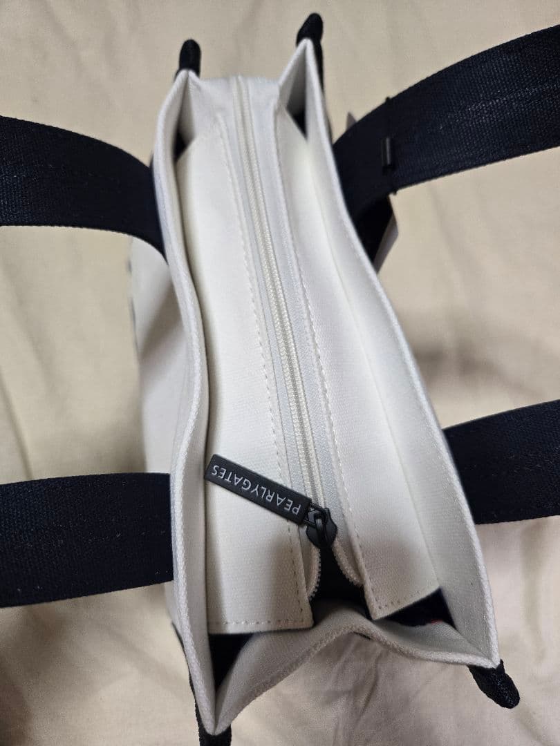 パーリーゲイツ　トリコ　帆布　カートバッグ　ゴルフウェア