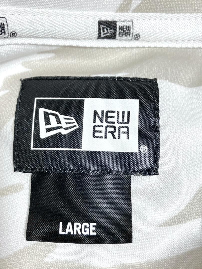 【早い者勝ち‼️】ニューエラゴルフ メンズ 半袖 ポロシャツ L 総柄