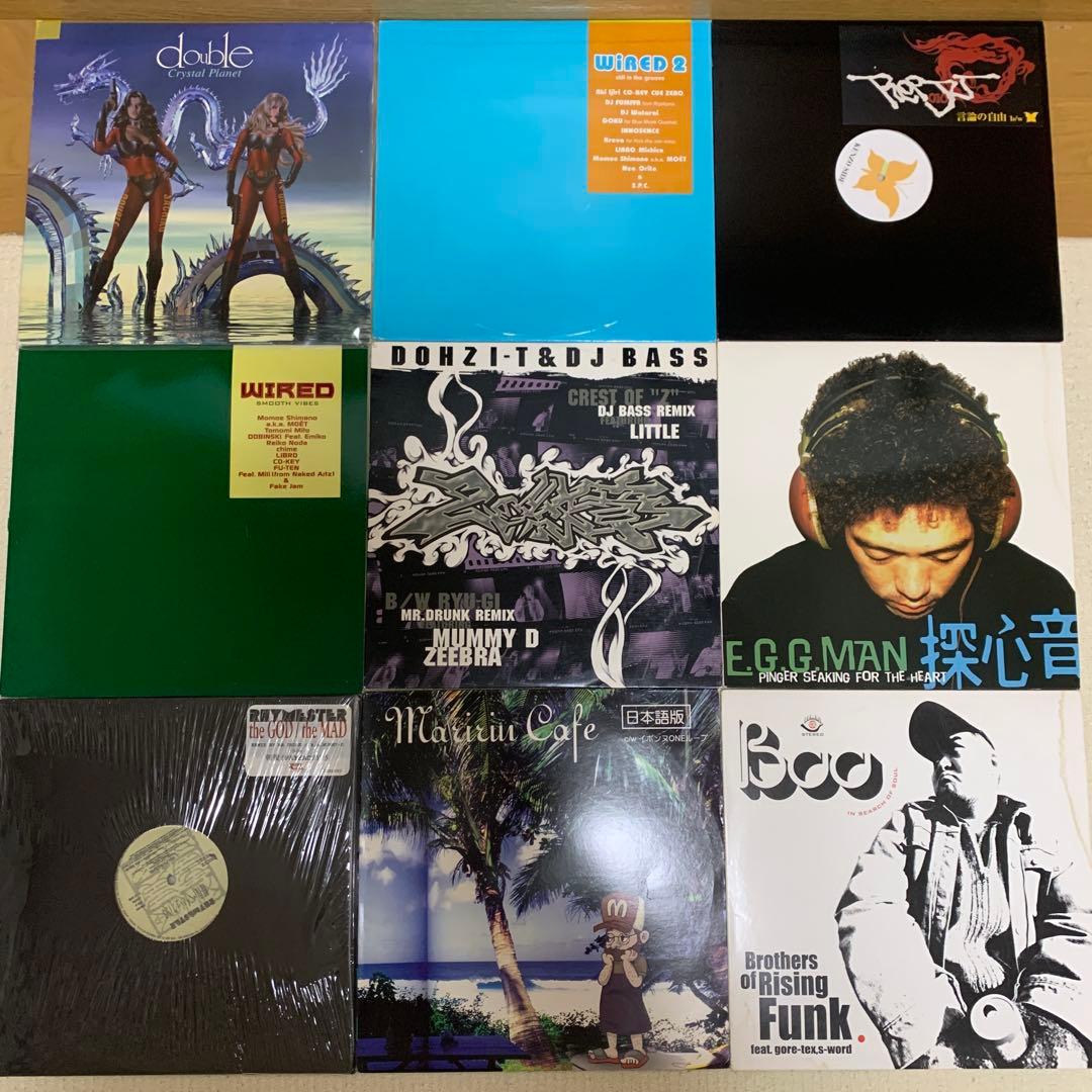 日本語 Japanese HIPHOP・R&Bレコード28枚セット