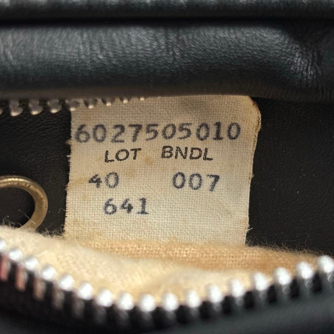 schott ショット【40】641 シングルライダースジャケット ブラック 黒