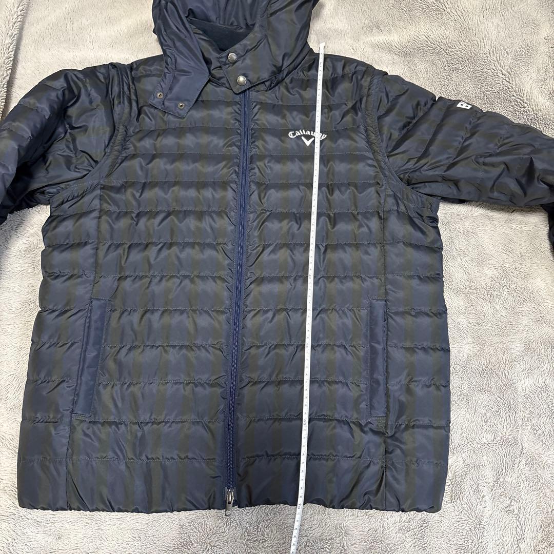 キャロウェイCallaway LLサイズゴルフダウンジャケットベスト取り外し可能