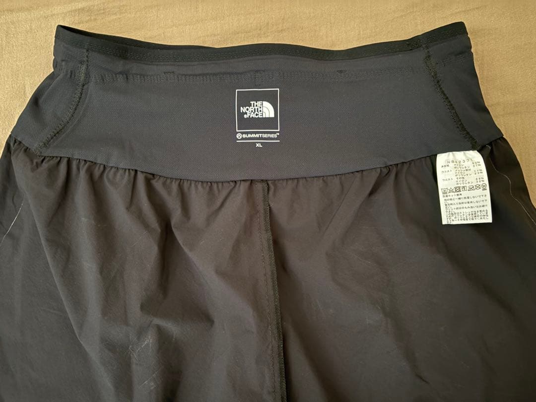 ノースフェイス エンデュリストレイルショーツ NB42371 黒 メンズXL