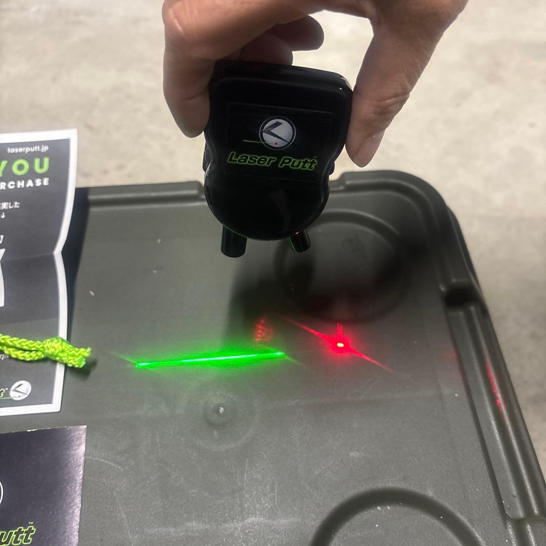 Laser Putt アライメント＆キャリブレーションガイド なし