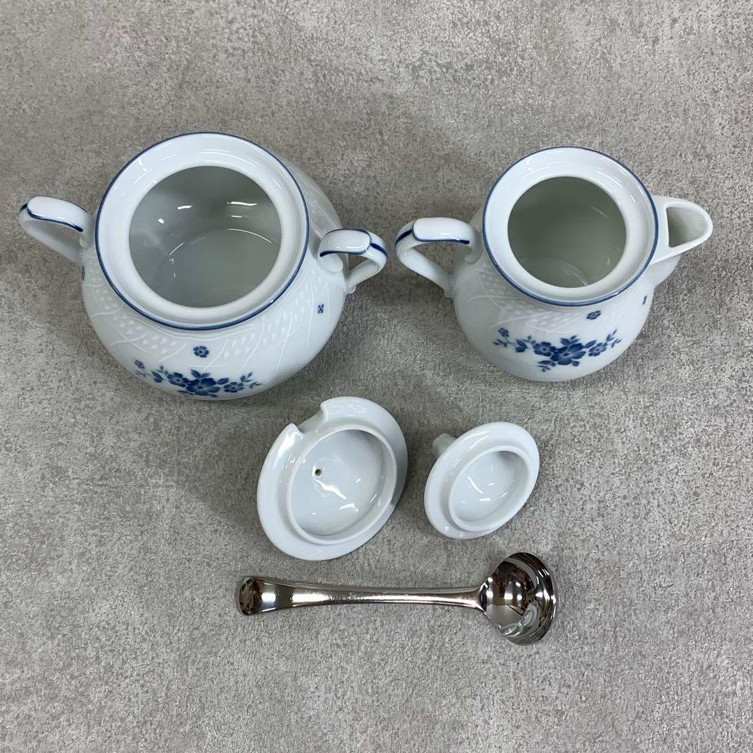 ノリタケ ティーセット ティーポット シュガーポット ピッチャー