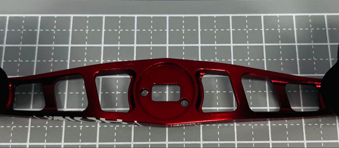 ZPI ゼロス　マシンカットハンドル　レフトハンドル　真紅