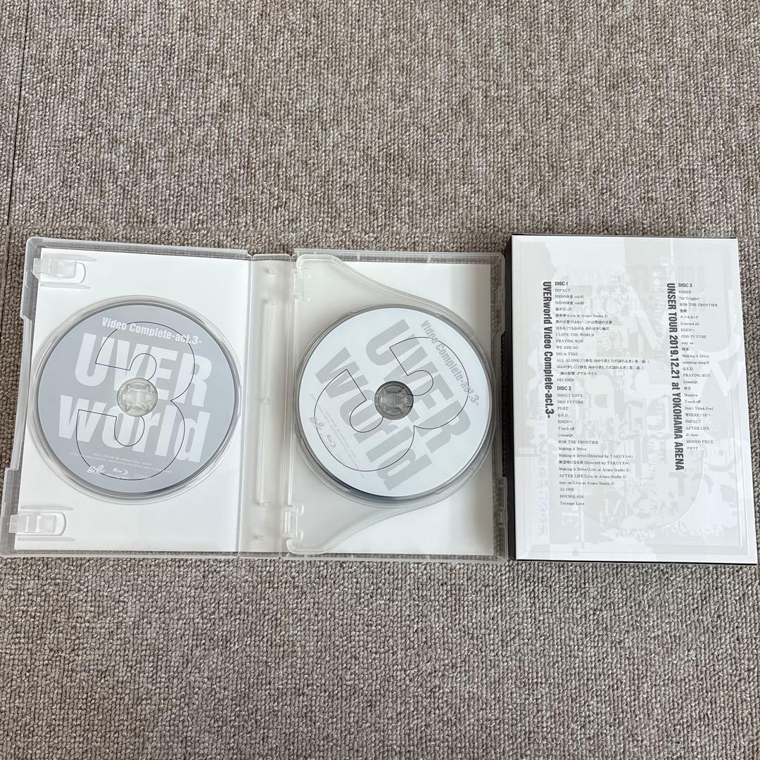 UVERworld ライブ Blu-ray/DVD セット　まとめ売り