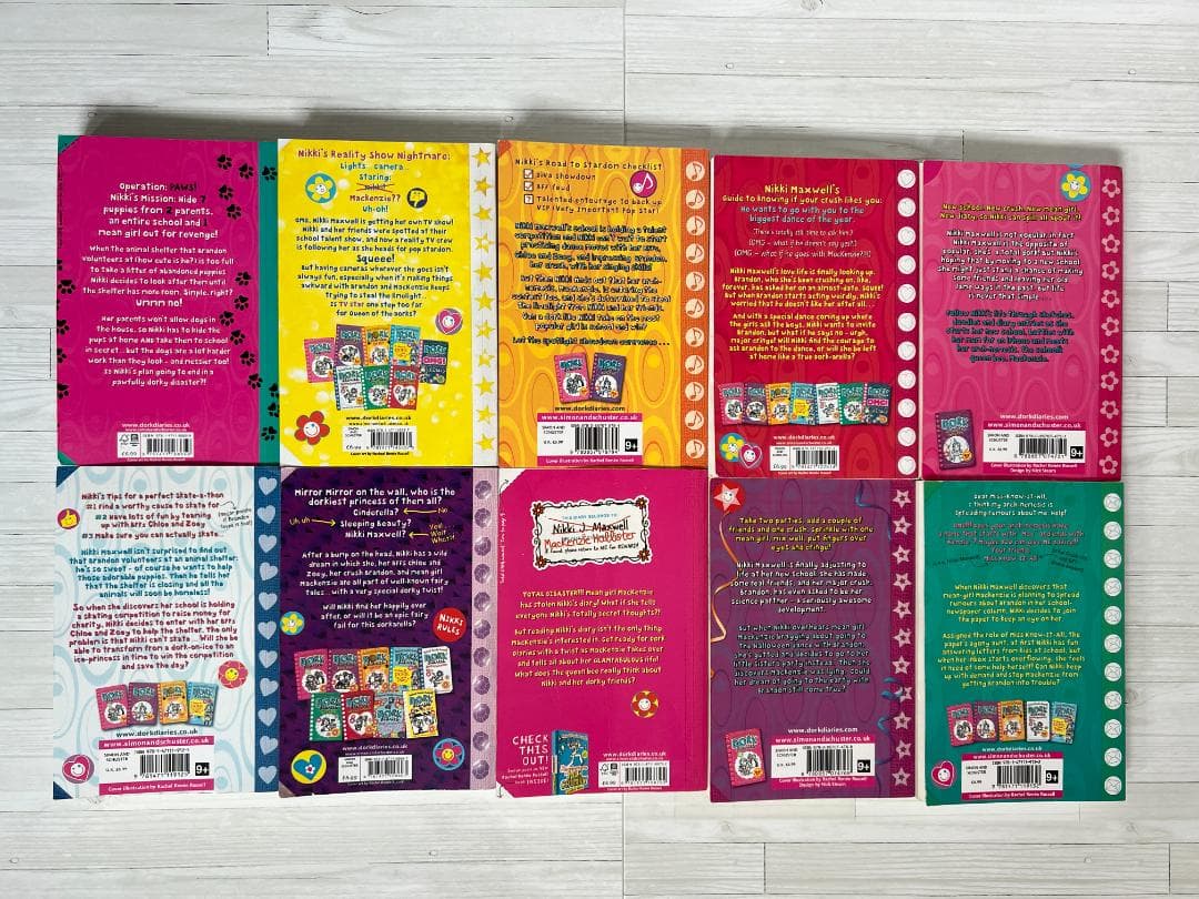 DORK Diaries ドーク・ダイアリーズ　10冊 セット 洋書 英語 多読