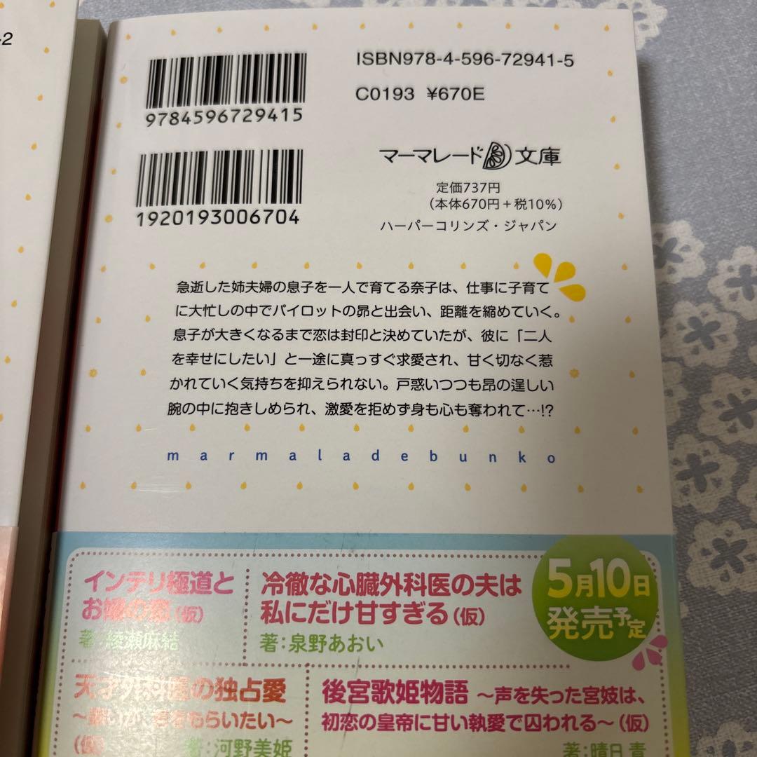 【専用】エタニティブックス、ルネッタブックス、マーマレード文庫 4月新刊