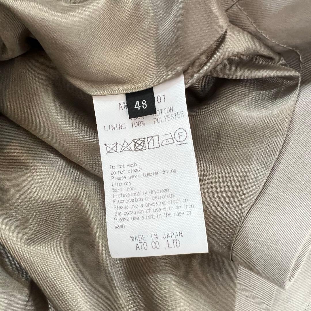 ato 20AW トレンチベスト TRENCH VEST