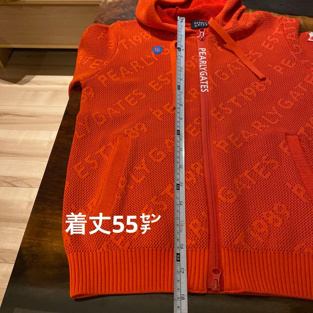 PEARLY GATES メッシュフードジャケット