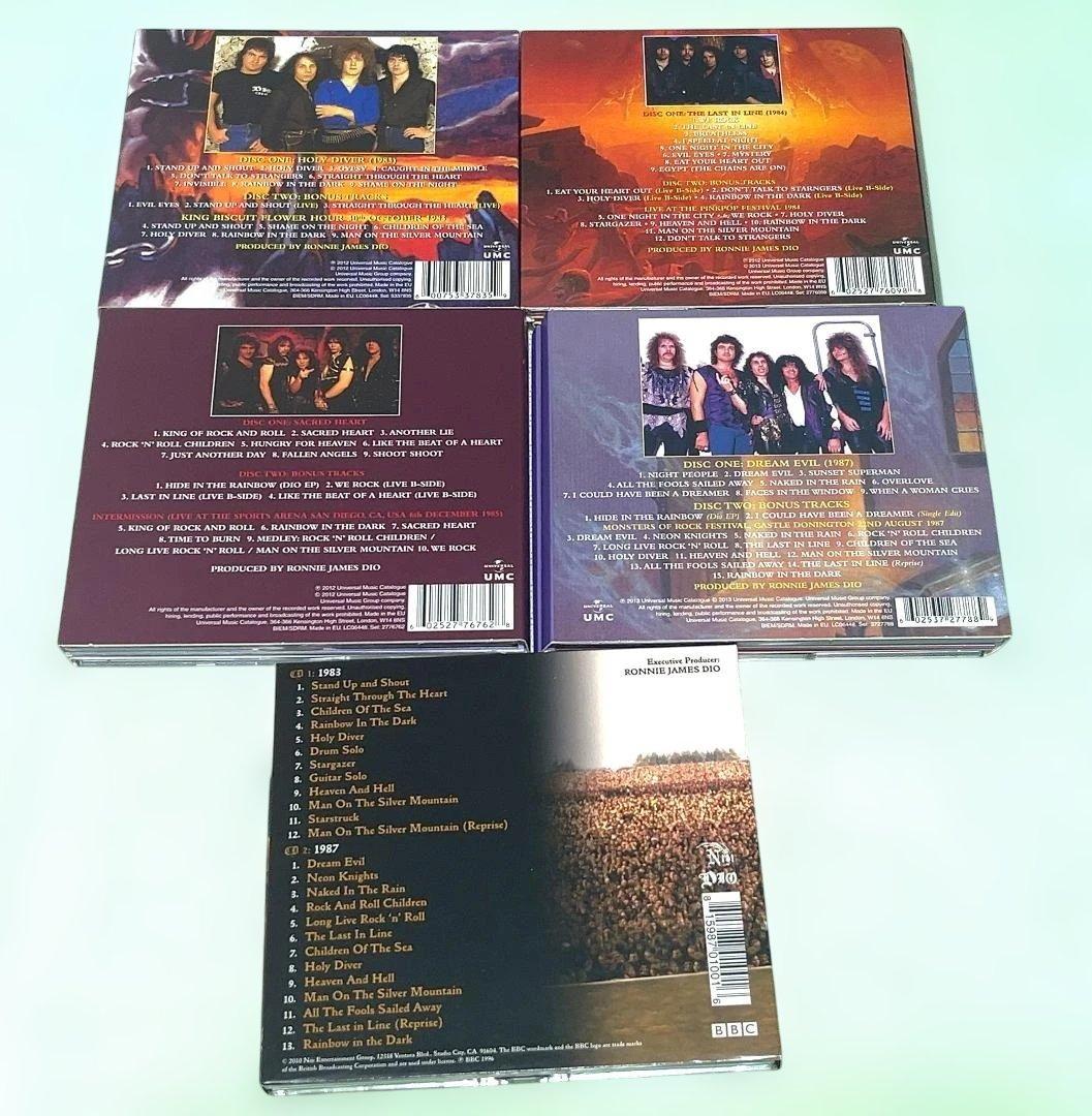 最終 DIO ディオ 5作品セット 4作品はDX版2枚組1作BBCライブ EU盤