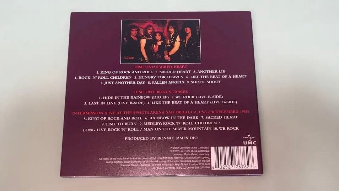 最終 DIO ディオ 5作品セット 4作品はDX版2枚組1作BBCライブ EU盤