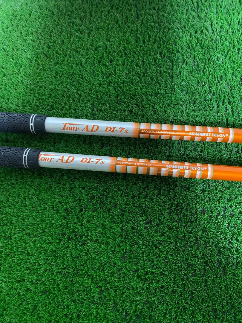 Tour AD DI 7X 3W 5W ゴルフシャフト スリーブ無 2本セット
