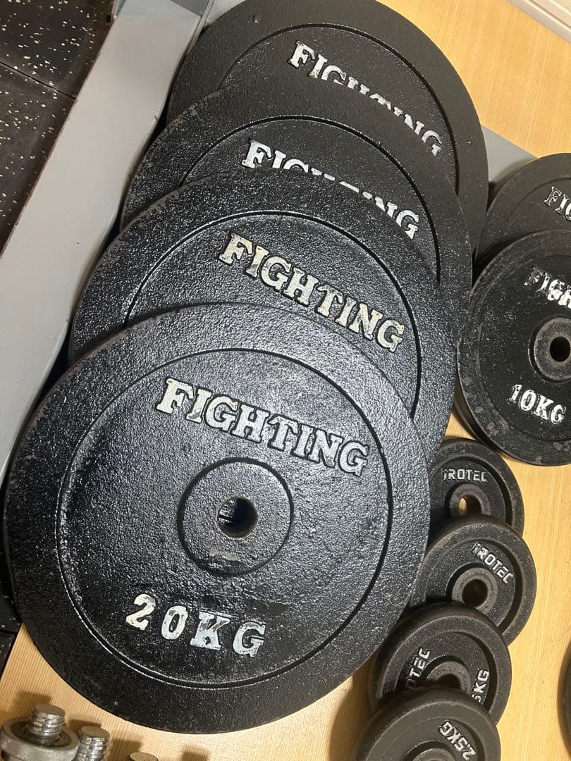 【合計195kg】iROTEC 28mm ダンベルシャフト4本付き 千葉県市川市